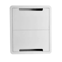 SANUS 17" TV Media In-Wall Box White - official product image