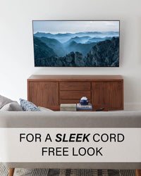 SANUS 17" TV Media In-Wall Box White - official product image