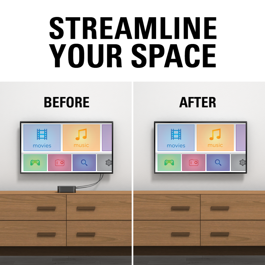 SANUS Streaming Device Panel Up to 3 lb - official product image