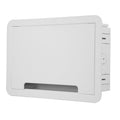 SANUS 9" TV Media In-Wall Box White - official product image