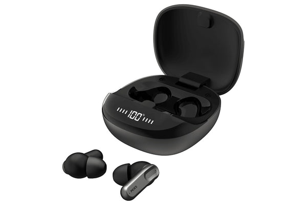 Mixx StreamBuds Charge ANC TWS Earphones Black | SBFX-ANC-BK-402