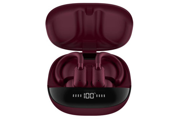 Mixx StreamBuds Sports Charge 2 TWS Earphones Burgundy | SBSC-02-BU-443