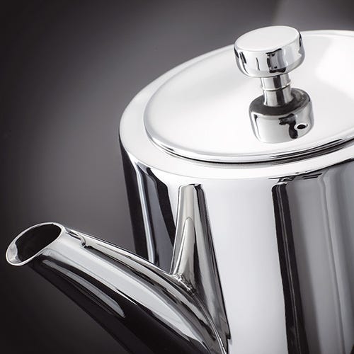 Stellar Art Deco Teapot SC52 lid and spout close-up