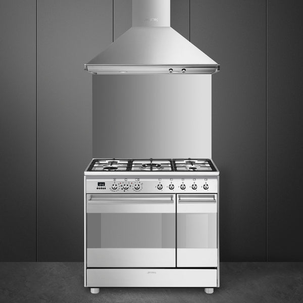 Smeg 90 cm Dual‑Fuel Cooker – view 2