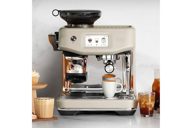 Sage Barista Touch Impress Automatic Coffee Machine Almond Nougat | SES881ALM4GUK1