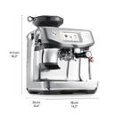 Sage Barista Touch Impress Bean-to-Cup Coffee Machine – Cold Extraction - Black Truffle | SES882BST4GUK1