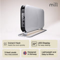 Mill Instant LED Portable Heater 2000W White product image