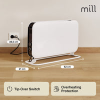 Mill Instant MEC Portable Heater 2000W White product image