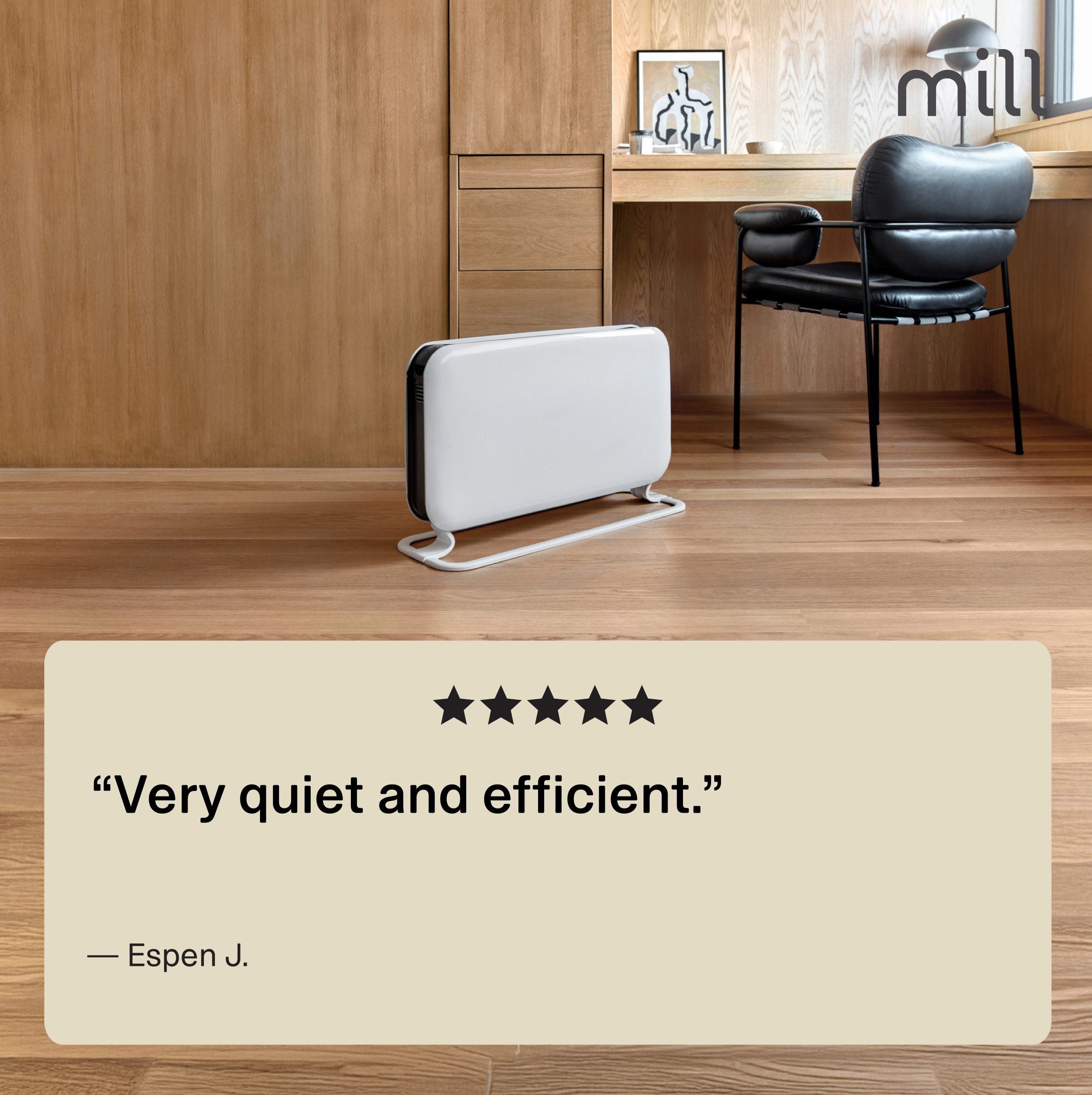 Mill Instant MEC Portable Heater 2000W White product image