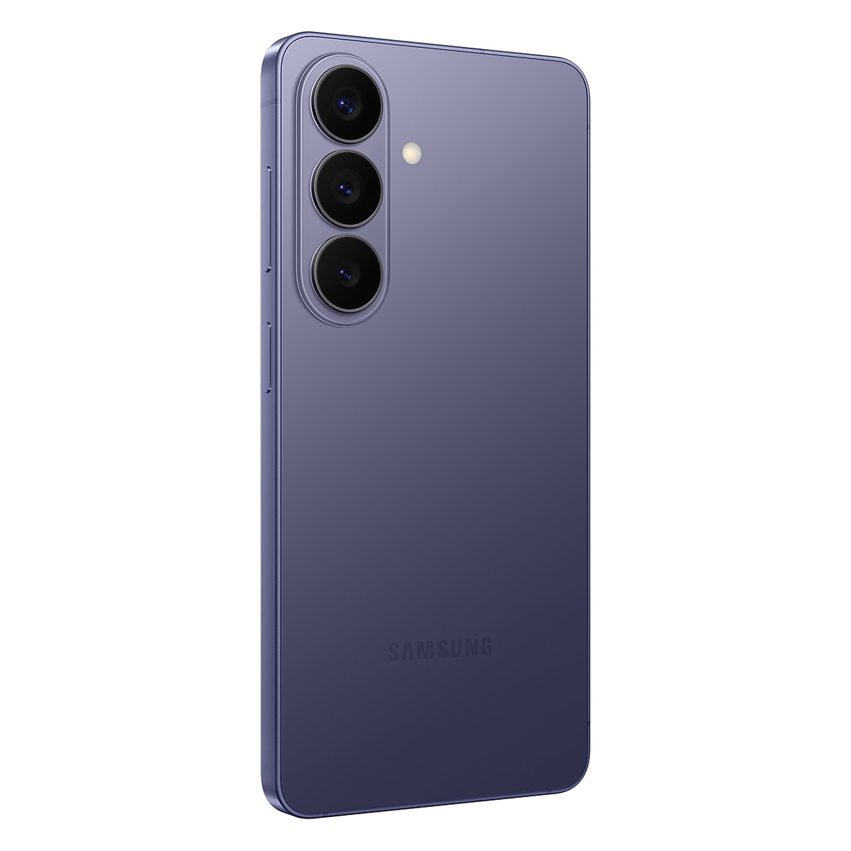 Samsung Galaxy S26 256GB 5G Smartphone - Cobalt Violet - back view, angled left