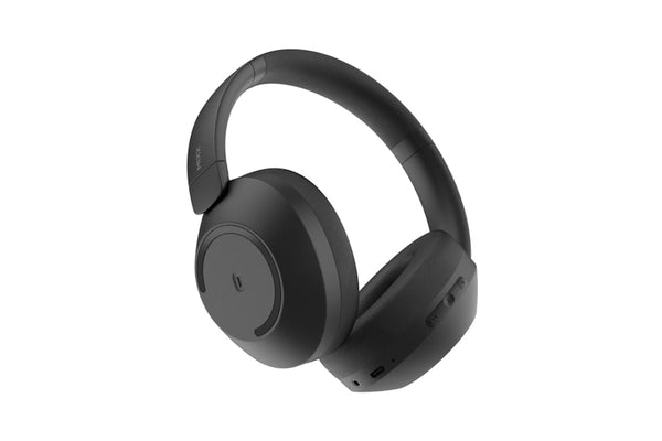 Mixx StreamQ C2 Over Ear Wireless Stereo Headphones Black  | SQC2-BK-BK-332