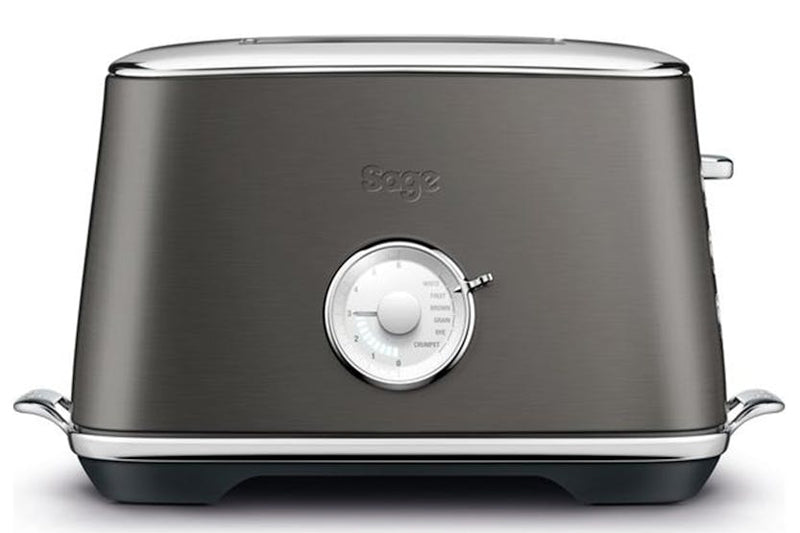 Sage Luxe 2 Slice Toaster Black Stainless Steel | STA735BST4GUK1