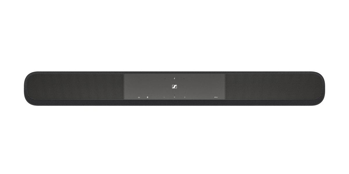 Sennheiser AMBEO Soundbar Plus Black — top-down view