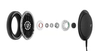 Sennheiser HD 550 Open-Back Headphones — componentry view