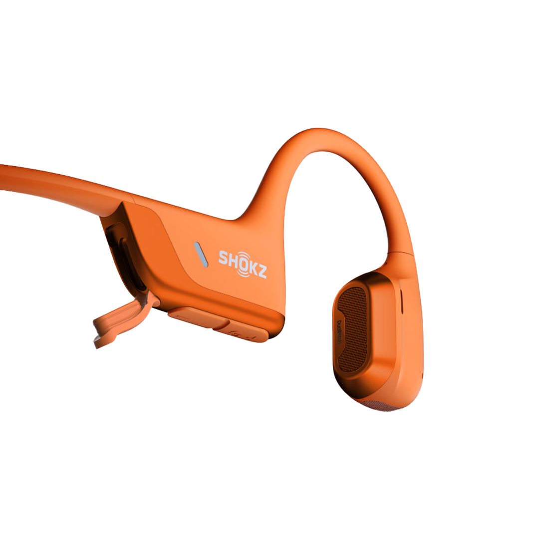 Shokz OpenRun Pro 2 Mini 30.3g Open-Ear Wireless Sport Headphones – Orange | 38-S821-MN-OR Shokz Headphones Euronics Ireland