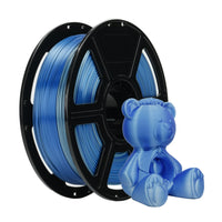 Flashforge PLA Silk Dual Color 3D Printing Filament 1.75mm 1kg - Blue & Silver - alternative view