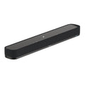 Sennheiser AMBEO Soundbar Mini Black — 3/4 angle, compact and sleek design