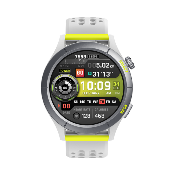 Amazfit Cheetah 47mm AMOLED Smartwatch – Speedster Grey | 146-W2294TY1N