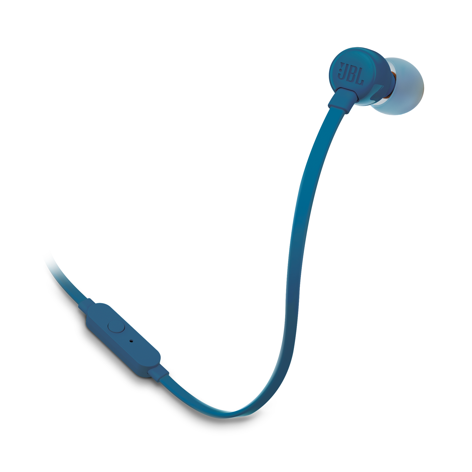 JBL T110 Wired Earbuds Blue product image