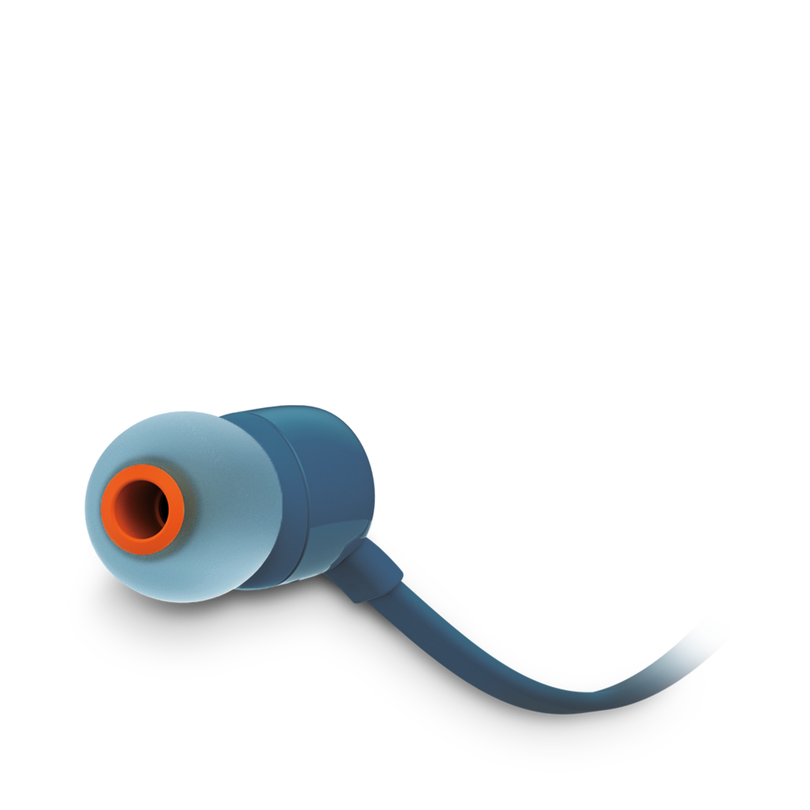 JBL T110 Wired Earbuds Blue product image