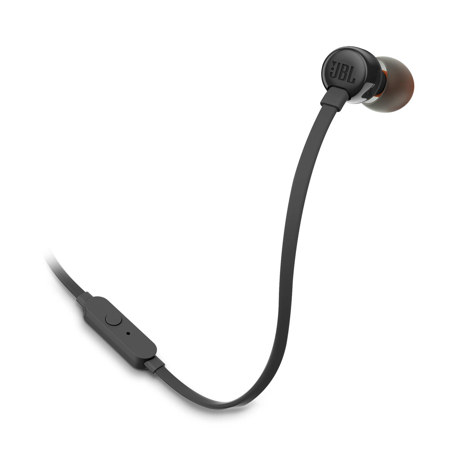 JBL T110 Wired Earbuds Black product image