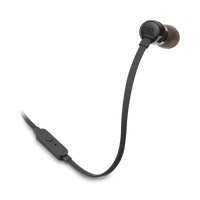 JBL T110 Wired Earbuds Black product image