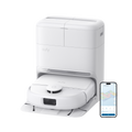 eufy Omni C28 Robot Vacuum & Mop with Extra Dust Bags, White - official product image