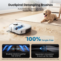 eufy Omni C28 Robot Vacuum & Mop with Extra Dust Bags, White - official product image