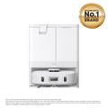 eufy X10 Pro Omni Robot Vacuum & Mop Ultimate Bundle, White - official product image