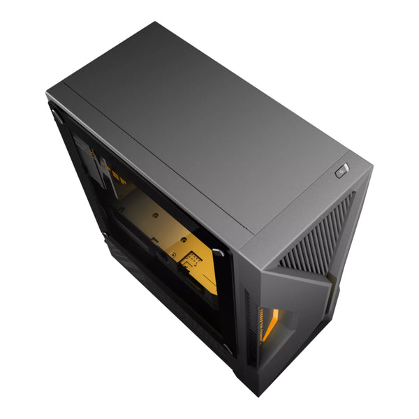 ASUS TUF Gaming T500 gaming desktop PC in Solar Eclipse Gray