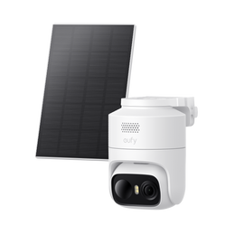 eufyCam C37 2K Security Camera with Solar Panel, White | T814X321