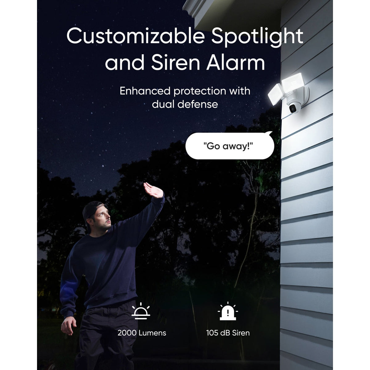 Eufy Floodlight Camera E30 2K Pan & Tilt – view 7