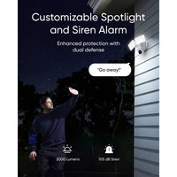 Eufy Floodlight Camera E30 2K Pan & Tilt | T8426121