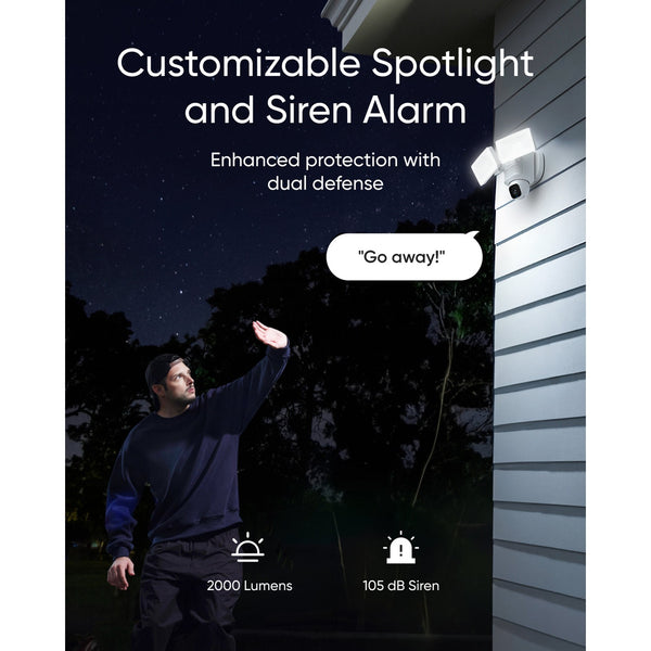 Eufy Floodlight Camera E30 2K Pan & Tilt | T8426121