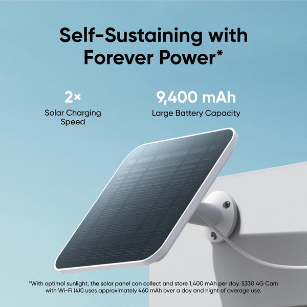 Eufy 4G LTE Cam S330 360° Solar Security Camera – view 2