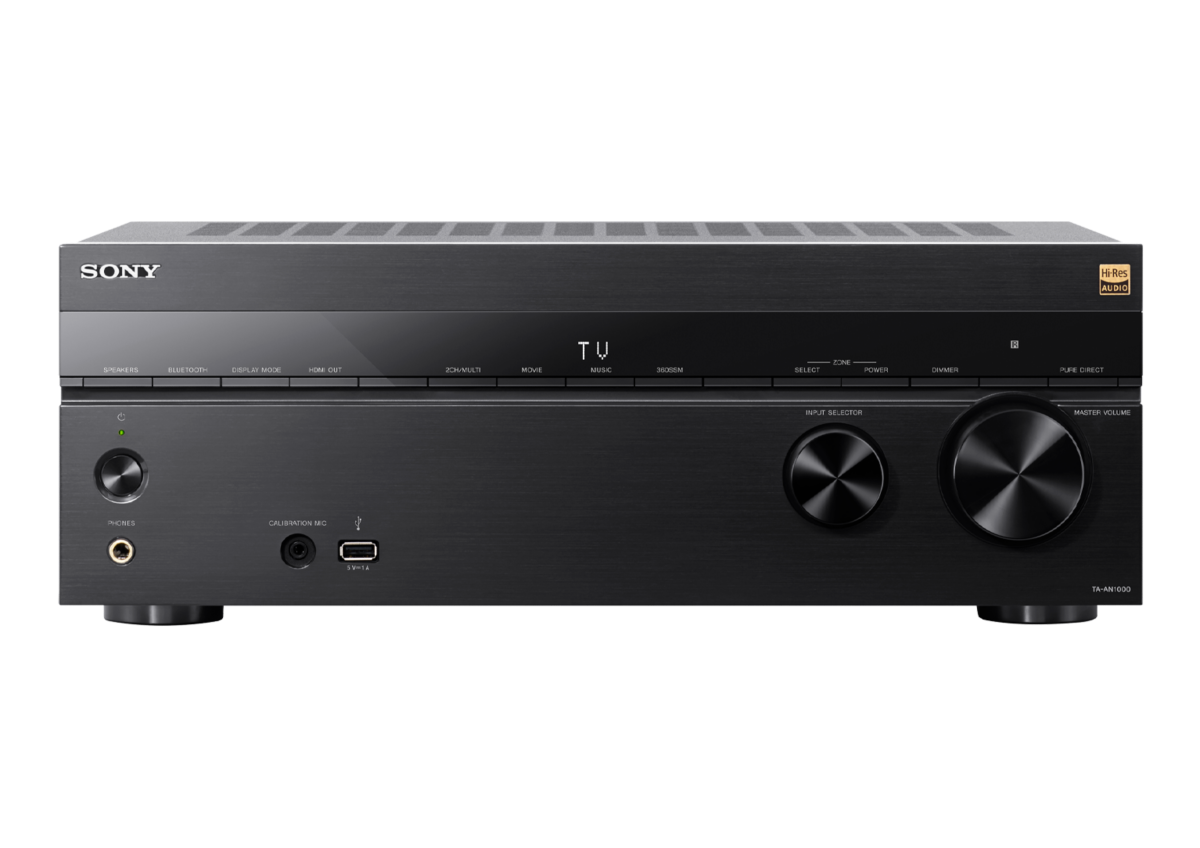 Sony TA-AN1000 7.2ch 8K AV Amplifier - Black - product view