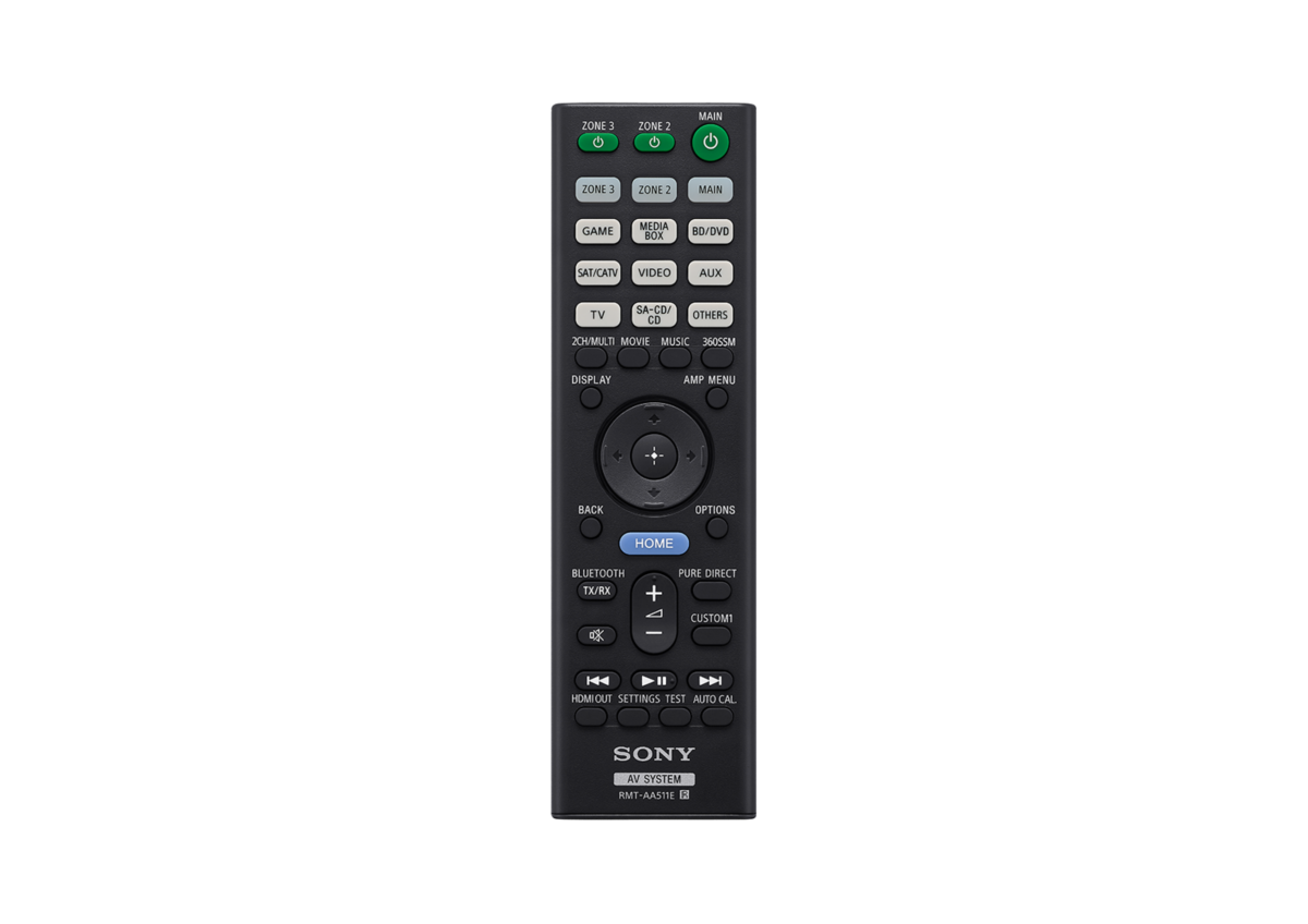 Sony TA-AN1000 7.2ch 8K AV Amplifier - Black - product view