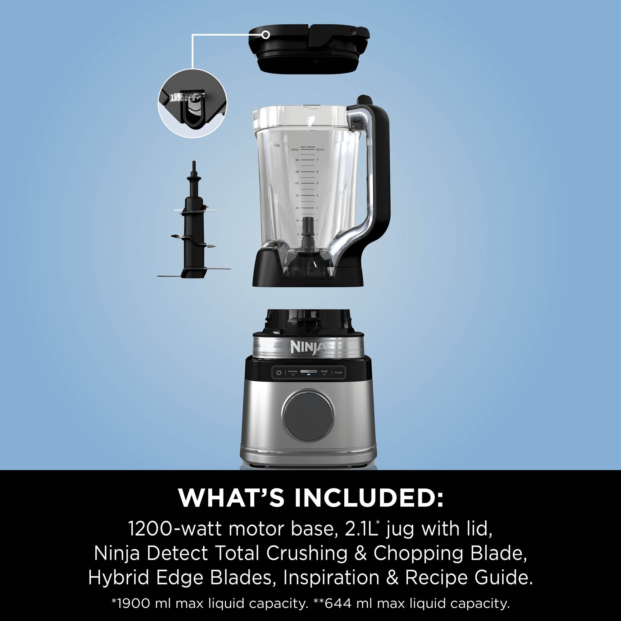 Ninja Detect Power Blender Pro 1200W with 2.1L Jug product image