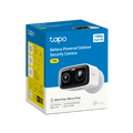 Tapo TC80 battery-powered outdoor security camera retail packaging box, 1080p Full HD