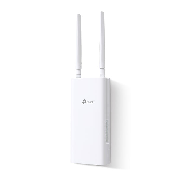 TP-Link TL-MR100-Outdoor 4G LTE outdoor router — front angle view