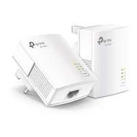 TP-Link TL-PA7017 KIT AV1000 Powerline Starter Kit — product view, two units