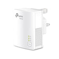 TP-Link TL-PA7017 KIT AV1000 Powerline Starter Kit — single-unit detail view, side angle