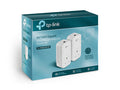 TP-Link TL-PA8010P KIT AV1300 Passthrough Powerline Kit — packaging, two units shown