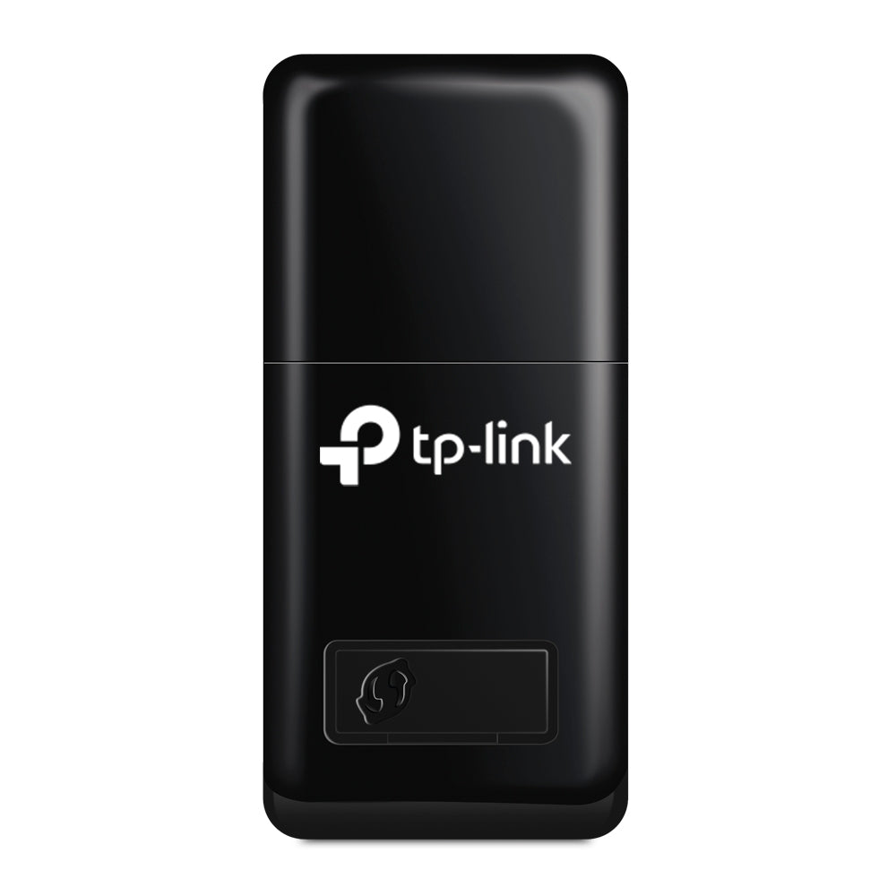 TP-Link TL-WN823N N300 Mini Wi-Fi USB Adapter, QSS button — product view