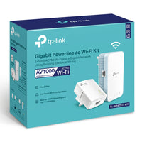 TP-Link TL-WPA7517 KIT AV1000 Gigabit Powerline ac Wi-Fi Kit — packaging, two different units shown