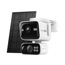 Tapo C675D 4K Dual-Lens Solar-Powered Pan/Tilt Security Camera Kit | Tapo C675D KIT
