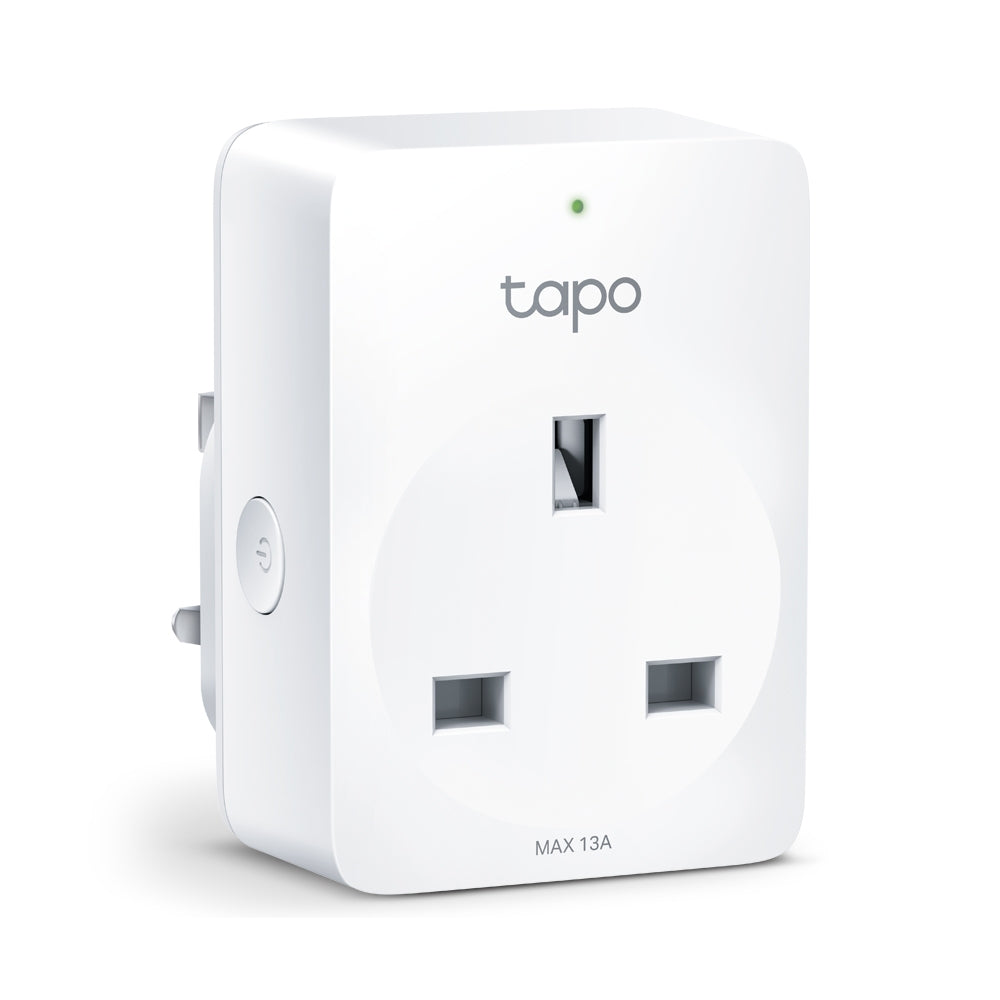 Tapo P100 mini smart Wi-Fi socket — single-unit detail view (sold here as a 2-pack)
