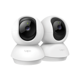 Tapo C210P2 Pan/Tilt Home Security Wi-Fi Camera, 2-Pack | Tapo C210P2