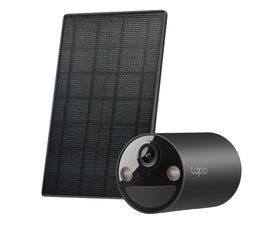 Tapo C411 Solar-Powered Security Camera Kit, Black | Tapo C411 KIT