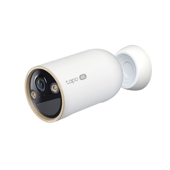 Tapo C460 4K MagCam wire-free security camera, angled view showing magnetic base